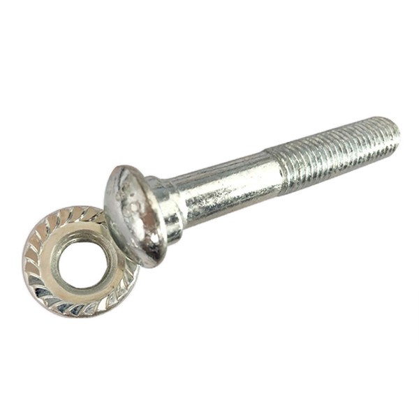 Zinc Plated Oval Neck Bolt